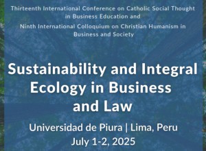 Lima Conference Sustainability and Integral Ecology